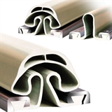 Fingerklemmschutz Troja Medium weiß, Länge 200 cm